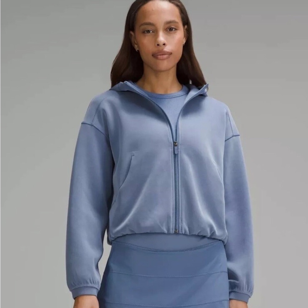 Lululemon Softstreme Full-Zip Hoodie OASB Oasis Blue